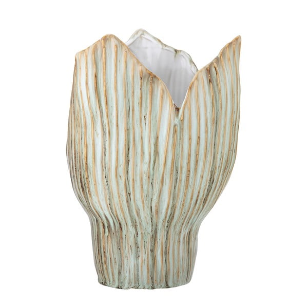 Heleroheline kivikeraamikast vaas (kõrgus 30 cm) Mahira - Bloomingville-image-3