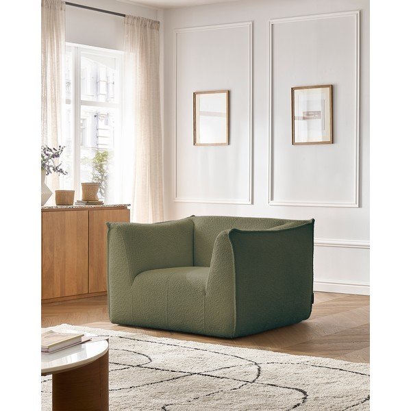 Rohelisest bukleekangast tugitool Giorgia - Bobochic Paris-image-1