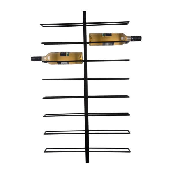 Must metallist seinale paigaldatav veiniriiul pudelite arv 16 Dual - PT LIVING