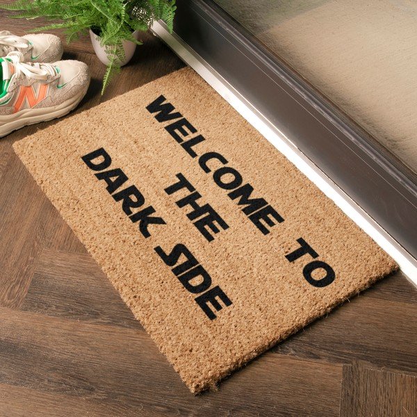Kookoskiududest matt  40x60cm Welcome to the Darkside - Artsy Doormats-image-1