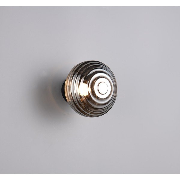 Tumehall metallist LED-seinalamp USB-ga ø 15,5 cm Earl - Reality-image-1