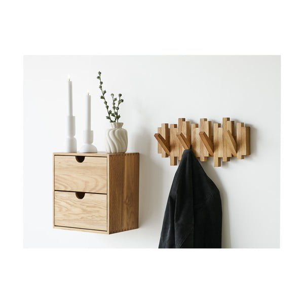 Tammepuidust seinanagi naturaalses toonis 3 cm Caltra – House Nordic-image-1