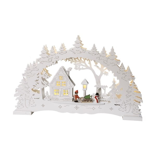 Valge LED valgusdekoratsioon, kõrgus 27 cm Ulm - Star Trading