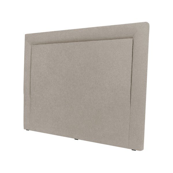 Krémové čelo postele Mazzini Sofas Ancona, 160 x 120 cm-image-2