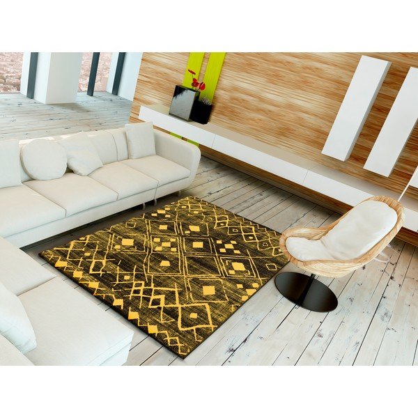 Kollane vaip Neon Shine, 80 x 150 cm - Universal-image-1