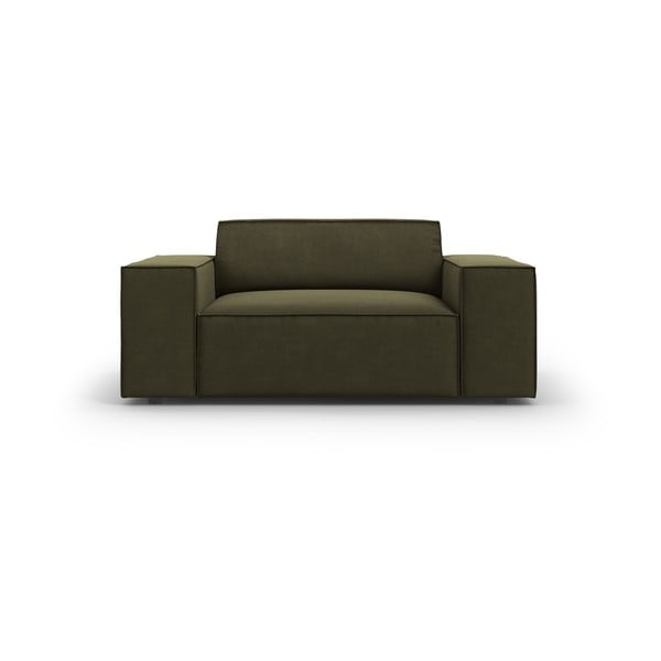 Roheline sametist tugitool Jodie - Micadoni Home-image-3