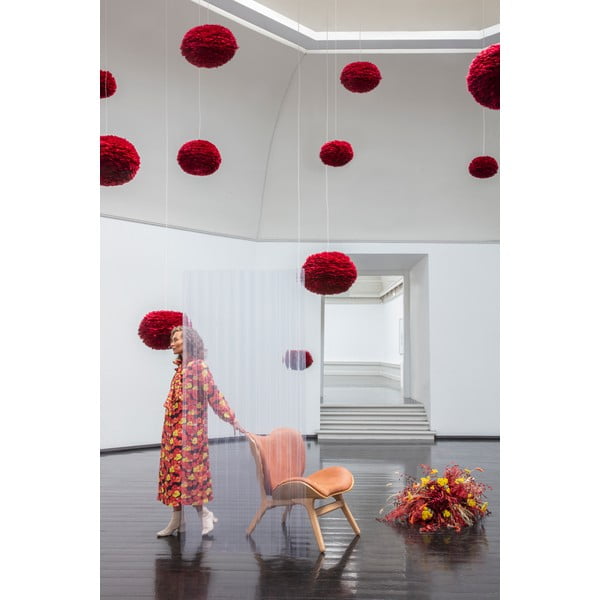 Bordoopunane lambivarju ø 45 cm Eos medium - UMAGE-image-1