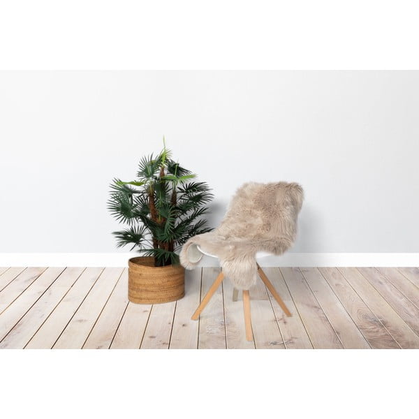 Beež kunstkarusnahast lambanahk, 80 x 150 cm - Tiseco Home Studio-image-2