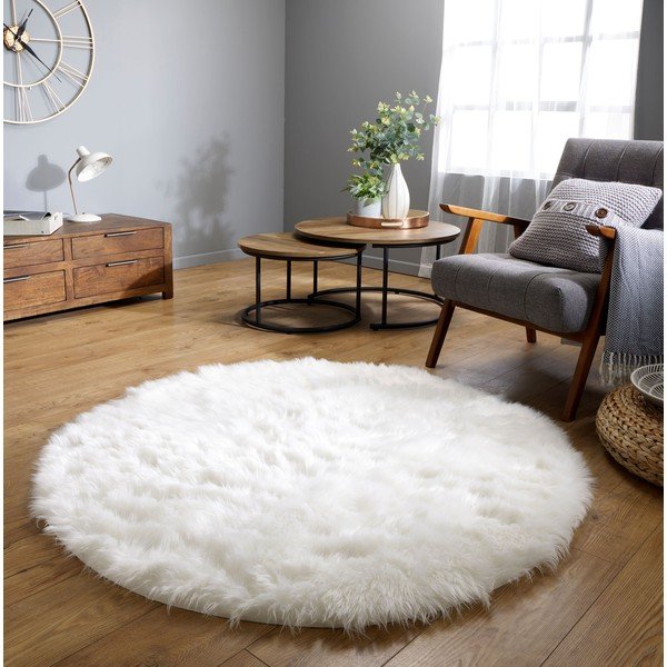 Valge sünteetiline karusnahk Sheepskin - Flair Rugs-image-1
