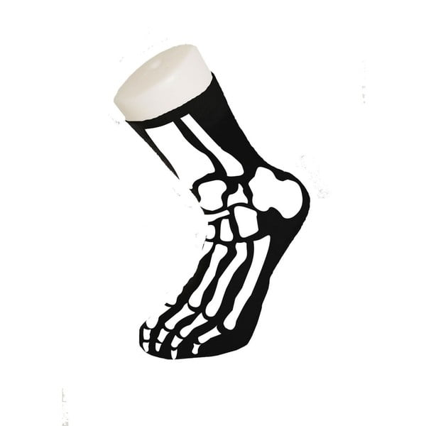 Ponožky s motivem kostí Gift Republic Skeleton, velikost 37 - 45