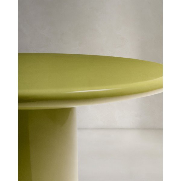 Betoonist ümmargune aia diivanilaud ø 65 cm Albanella - Kave Home-image-4