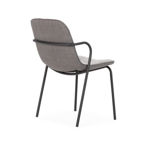 Helehall polsterdatud söögitool käetugedega Angie - Marckeric-image-4