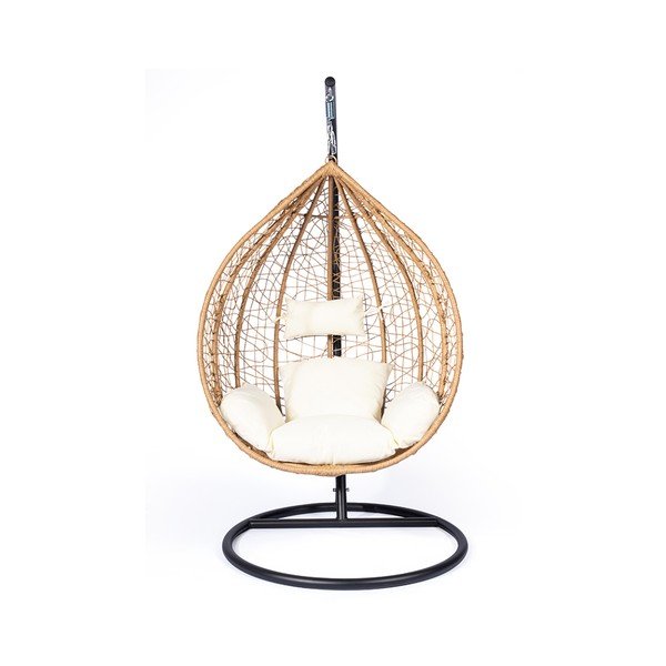 Ripptool on valmistatud naturaalset värvi tehisrottangist Noela - Bonami Selection