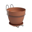 Taaskasutatud plastikust rippuv lillepott ø 20 cm Capri - Artevasi