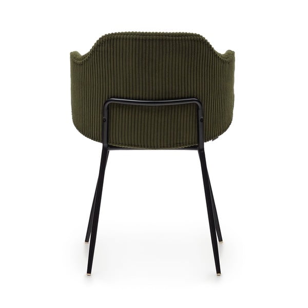Rohelised velvetist söögitoolid 2tk komplektis Yunia - Kave Home-image-3