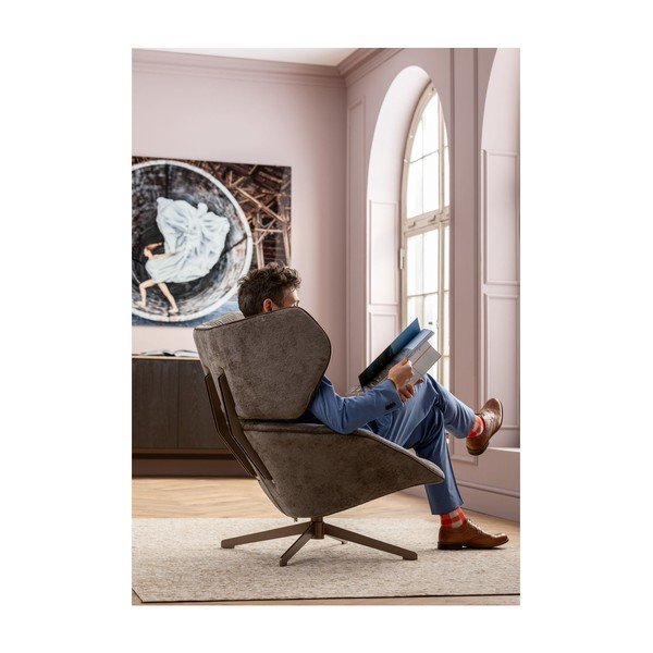 Hall plüüsist pöörlev tool Oval Office - Kare Design-image-4