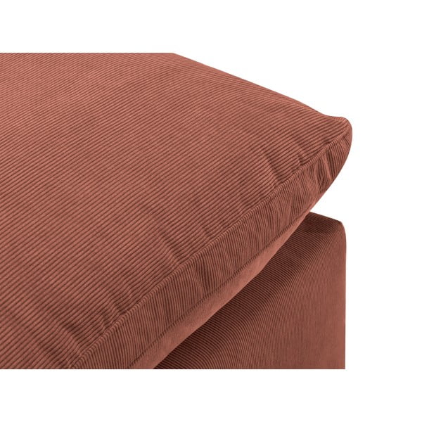 Růžová oboustranná rohová část modulární manšestrové pohovky Windsor & Co Sofas Galaxy-image-4