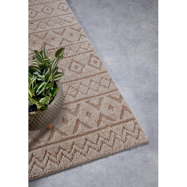 Beež vaip 80x240 cm Carpet Itinerance Beige - Elle Decoration-image-2