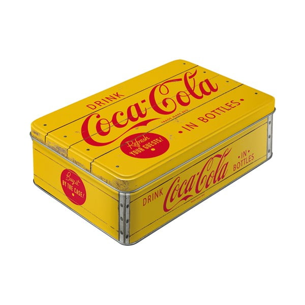 Plechová dóza Retro Coca Cola