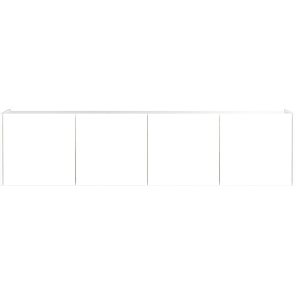 Valge telerilaud 183x45 cm Piana - Germania