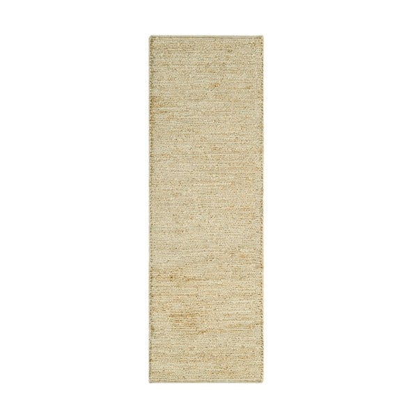 Beež käsitsi kootud džuudist koridorivaip 66x200 cm Soumak - Asiatic Carpets