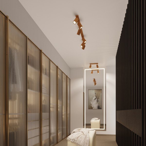 Kuldne laevalgusti 6,5x30 cm Gleam - Sollux-image-2