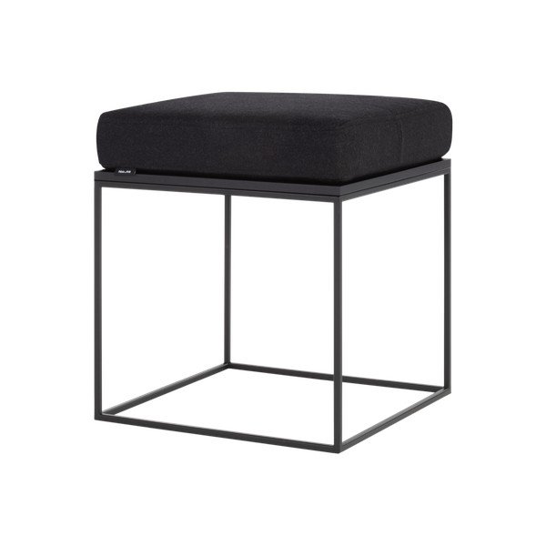 Must polsterdatud tool Feo - noo.ma