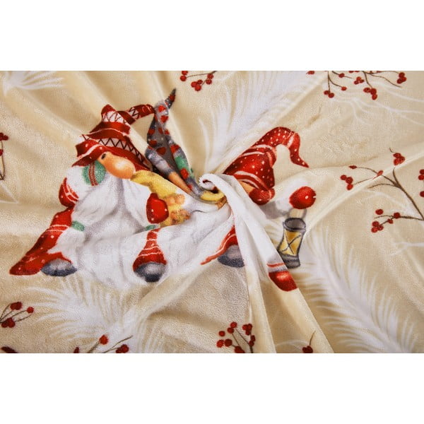 Helepruun mikroplüüsist voodipesu üheinimesevoodile 140x200 cm Goblin - My House-image-1