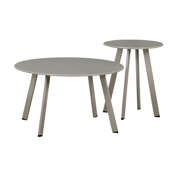 Metallist ümmargune aiakohvilaud ø 70 cm Fer - WOOOD-image-2