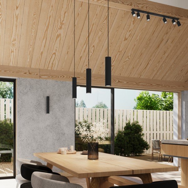 Must laevalgusti 6,5x117 cm Gleam - Sollux-image-1