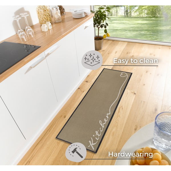 Beež köögijooksja, 50 x 150 cm Cook & Clean - Zala Living-image-3