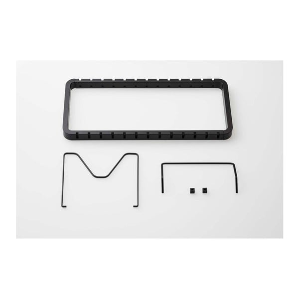 Must reguleeritav riiul kaante ja pannide jaoks Tower - YAMAZAKI-image-3