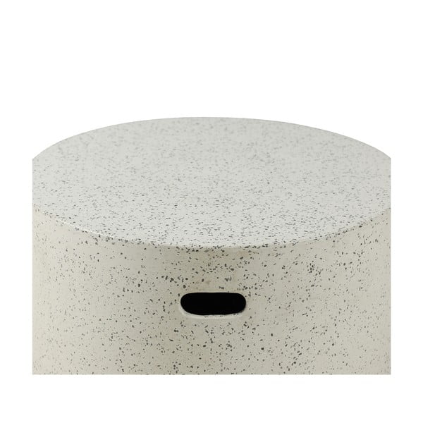 Bílý zahradní konferenční stolek Bonami Selection Loris, ø 60 cm-image-1