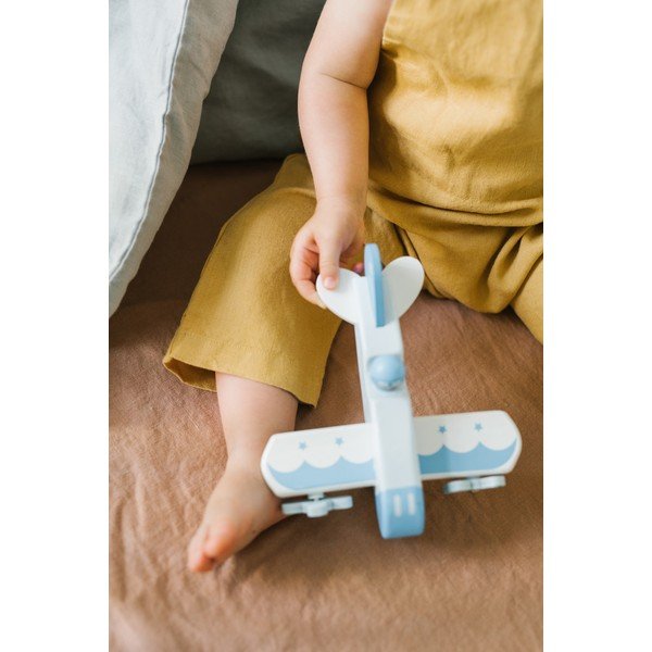 Laste oranž linane kummiga lina Nature, 90 x 200 cm - Linen Tales-image-1