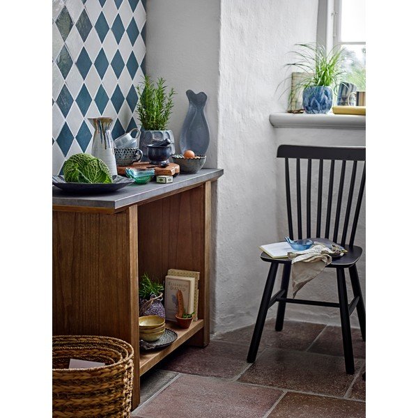 Konsoollaud metallist pealispinnaga naturaalses värvitoonis 40x110 cm Riva - Bloomingville-image-4