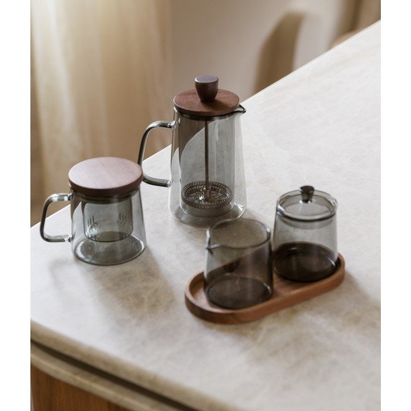 Hall klaasist mokakann 350 ml Luma - S|P Collection-image-1