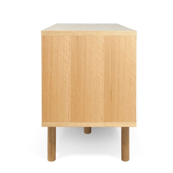 Bílá komoda TemaHome Dann Oak-image-1