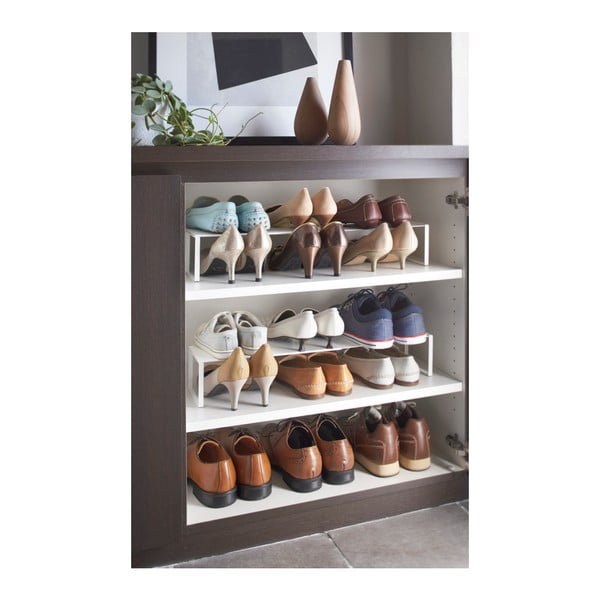 Valge jalatsiriiul Frame - YAMAZAKI-image-2