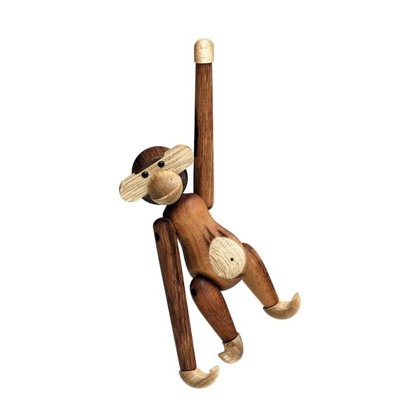 Täispuidust kuju Teak Monkey - Kay Bojesen Denmark-image-3