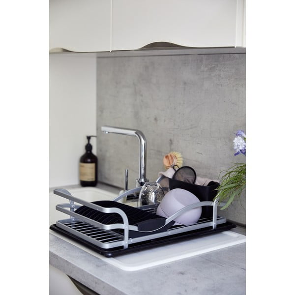 Must tilkuv alumiiniumist nõudepüüdja - Wenko-image-3