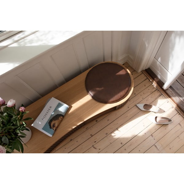 Tammepuust telerilaud naturaalses pruunis 140x40 cm Audacious - UMAGE-image-1