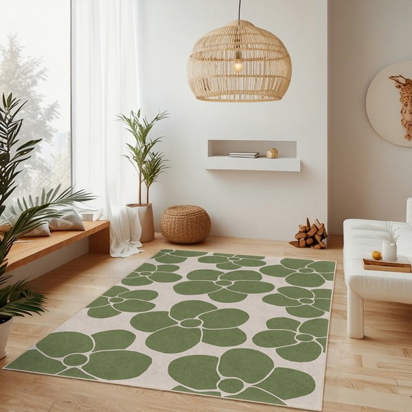 Roheline pestav vaip 160x230 cm Green Meadow - Mila Home-image-2