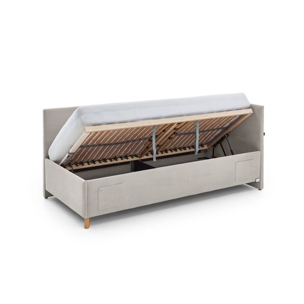 Beež laste nurgavoodi koos panipaigaga 90x200 cm Cool - Meise Möbel-image-2