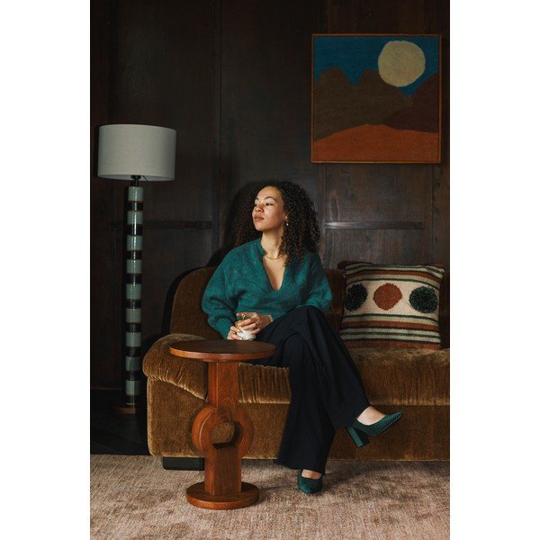 Ümmargune abilaud ø 36 cm Tondo - Dutchbone-image-3