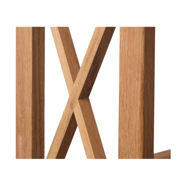 Tammepuidust riiul 70x124 cm X-Shelf - Unique Furniture-image-4