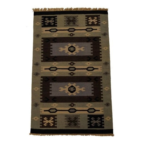 Ručně tkaný koberec Kilim, 90x150 cm