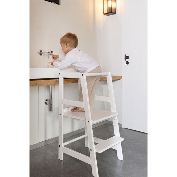 Valge pöögipuidust õppepink Forrest - Vipack-image-1