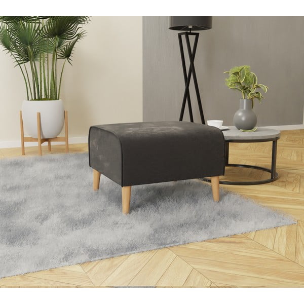 Tumehall sametist jalatugi Carole - Ropez-image-2