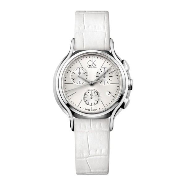 Dámské bílé hodinky Calvin Klein K2U291L6