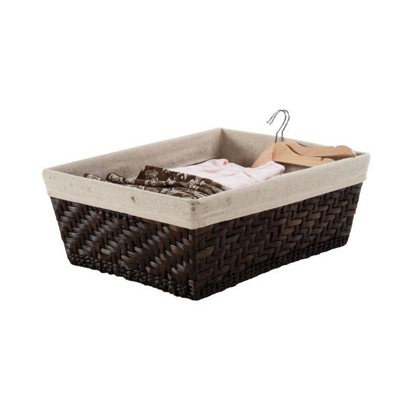 Úložný kos z rákosu Compactor Rush Basket, výška 16,5 cm-image-1